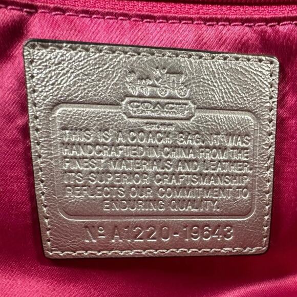 Coach Madison Floral Sophia Satchel Bag - Picture 8 of 9